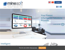 Tablet Screenshot of minesoft.com